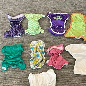 Colorful Kids Cloth Diaper Set